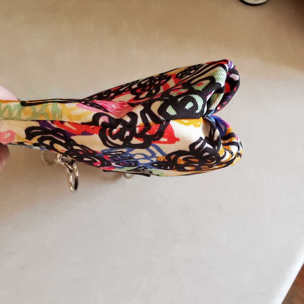 Euc Rare Coach Poppy Graffiti Flowered Multi-Color Handbag Purse Small - Picture 4 of 11